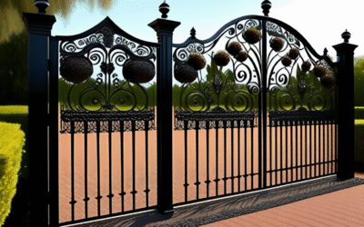Why Choose Handcrafted Wrought Iron Driveway Gates for Your Property?